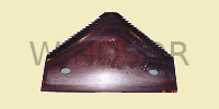 universal blade triangle type w/teeth manufacturer and supplier Windsor, suppling harvester parts world Wide.